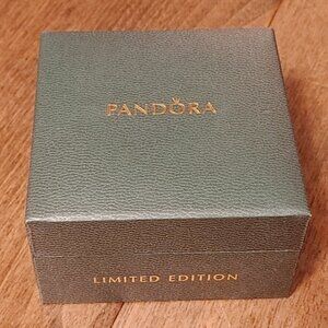 LIMITED EDITION Pandora Charm Bracelet Gift Box GREEN